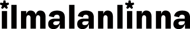 Ilmalanlinna logo musta